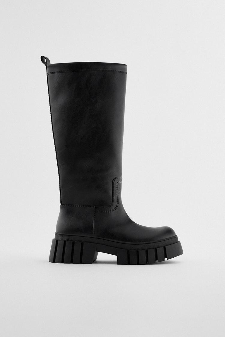 long boots zara