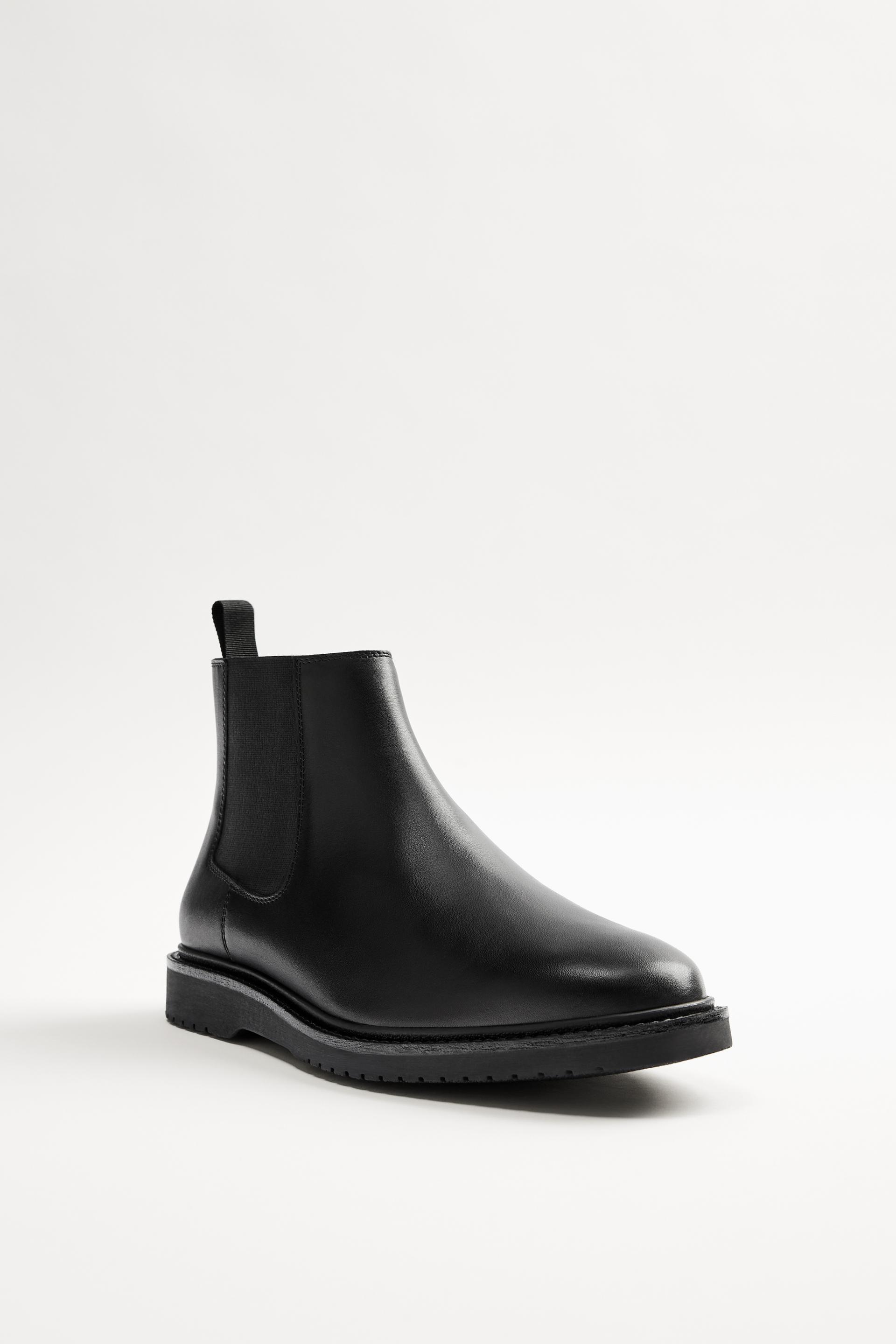 leather chelsea boots