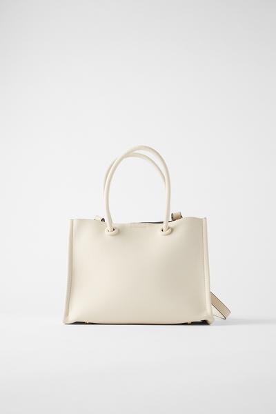 Image 1 of MINIMALIST MINI TOTE BAG from Zara