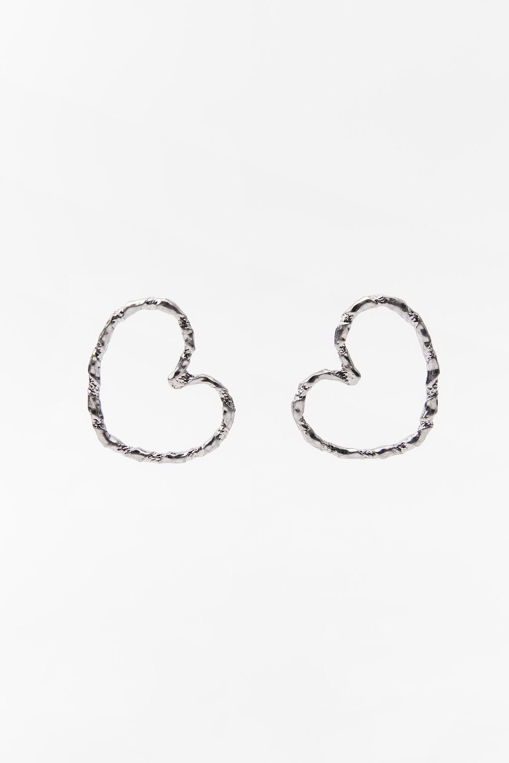 zara的图片 1 名称心形耳坠